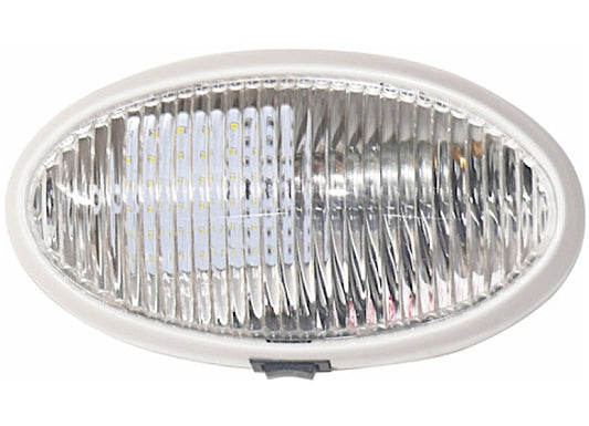 Valterra Products LLC SURFACE MOUNT OVAL PORCH/UTILITY LIGHT WITH ON/OFF SWITCH