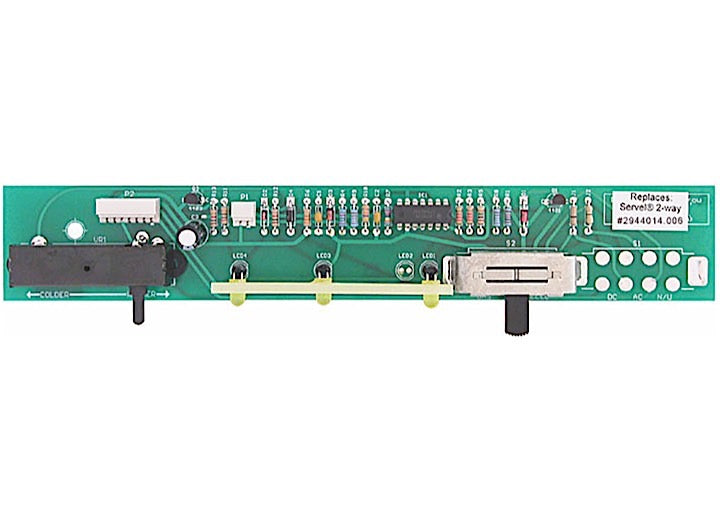 Dinosaur Electronics REPLACEMENT EYEBROW BOARD, 2-WAY OPERATION, AC/GAS OPERATION, SHORT VERSION
