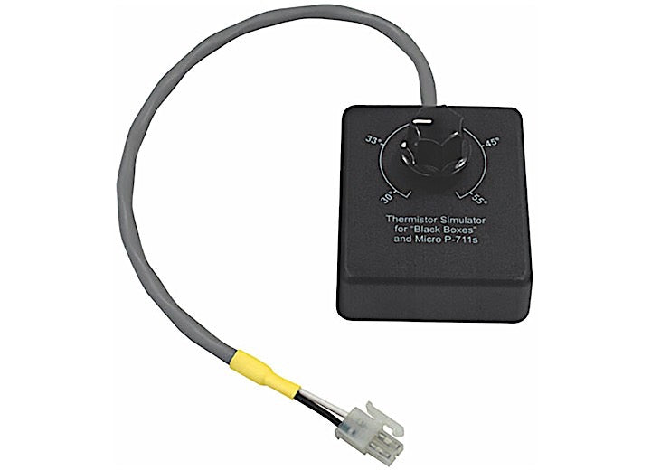 Dinosaur Electronics TOOL FOR DETERMINING IF A DOMETIC REFRIGERATOR IS RESPONDING PROPERLY TO THERMIS