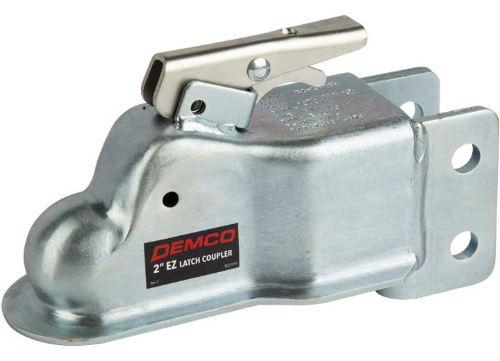 Demco Trailer COUPLER 2IN - ADJUSTABLE BOLT ON, EZ LATCH, 3IN CHANNEL; 10,000 LBS