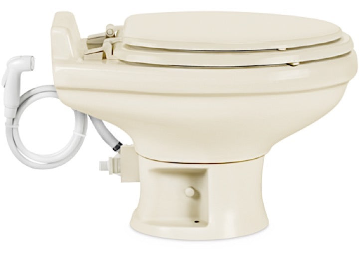 Dometic USA 320 SERIES, BONE, STANDARD HEIGHT 18IN W/HAND SPRAY