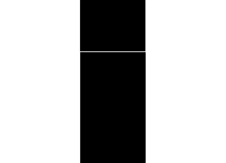 Dometic USA A, DOOR PANEL, BLACK-DM2872/2882