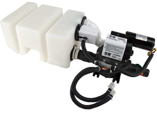 Dometic USA VACUUM PUMP FOR VACUFLUSH RV TOILET - LOW PROFILE 12V