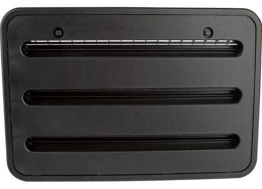 Dometic USA REFRIGERATOR VENT LOWER/UPPER SIDE - BLACK
