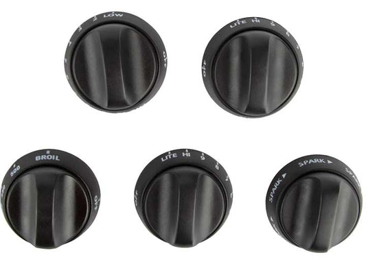 Dometic USA WEDGEWOOD SERVICE PARTS KIT KNOBS (PIEZO BURNERS & OVENS) 35 SERIES