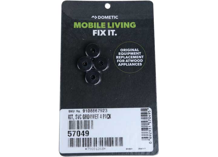 Dometic USA WEDGEWOOD SERVICE PARTS 4 PACK GROMMETS