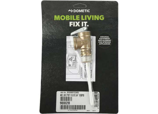Dometic USA WATER HEATER SERVICE PARTS P-T RELIEF VALVE; 3/4-14 NPT; SERVICE KIT