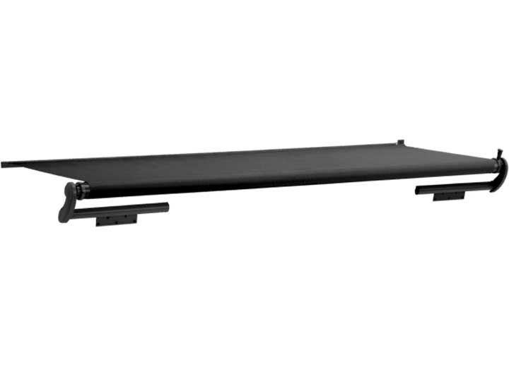 Dometic USA SLIDETOPPER, 56-61-3/4, BLACK W/BLACK CASTINGS