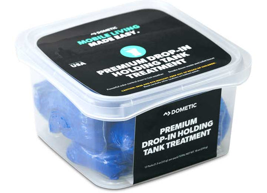 Dometic USA PREMIUM HOLDING TANK TREATMENT - DROP-IN-1.5 OZ. 12/PACK