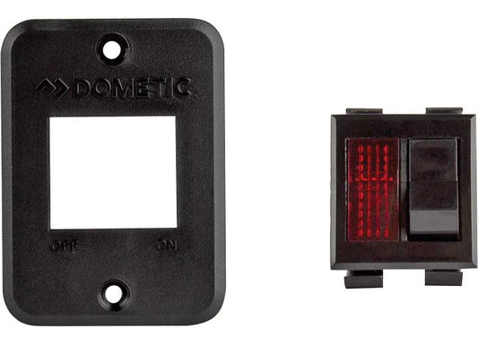 Dometic USA WATER HEATER SERVICE PARTS SWITCH PACKAGE BLACK