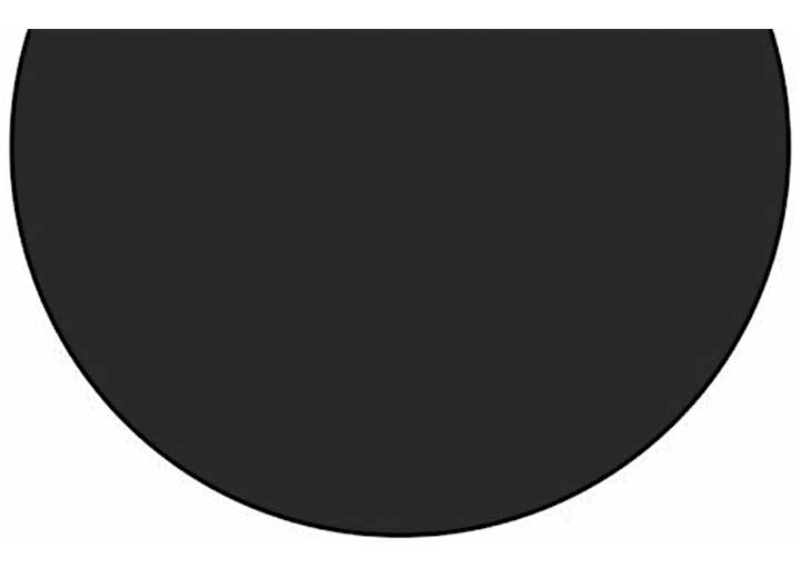 Dometic USA REPLACEMENT FABRIC SLIDE TOPPER DELUXE BLACK 120IN