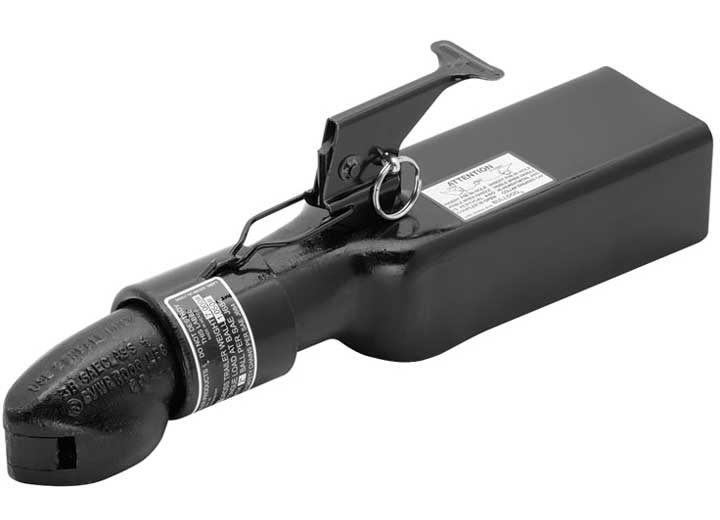 Draw-Tite BULLDOG COUPLER, BALL SIZE 2IN, TONGUE MOUNT WIDTH 3IN, STRAIGHT CHANNEL, 7,000 LBS .