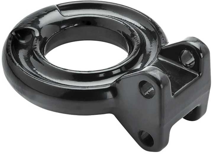 Draw-Tite BLACK ADJUSTABLE LUNETTE RING 3IN DIAMETER 14,000 LB CAPACITY