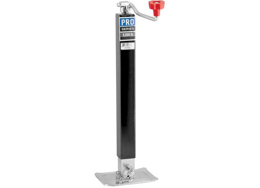 Draw-Tite 8,000# SQUARE TOPWIND JACK W/DROP LEG