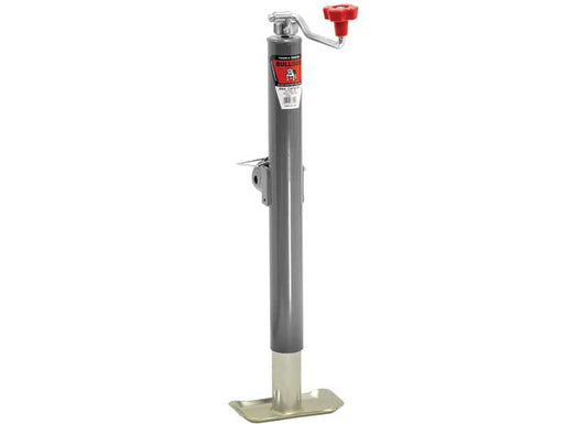 Draw-Tite TRAILER JACK SWIVEL TOPWIND 15IN TRAVEL WEL-ON TUBULAR MOUNT 5,000LB CAPACITY