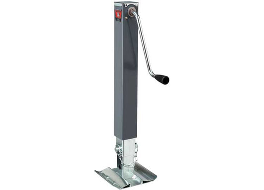 Draw-Tite TRAILER JACK, DIRECT WELD SQUARE TUBE - SIDE WIND; 10,000 LBS SUPPORT