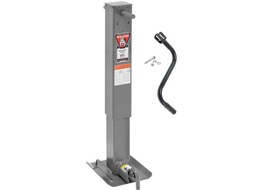 Draw-Tite TRAILER JACK HEAVY DUTY SQUARE 12 1/2IN TRAVEL 12000LB CAPACITY