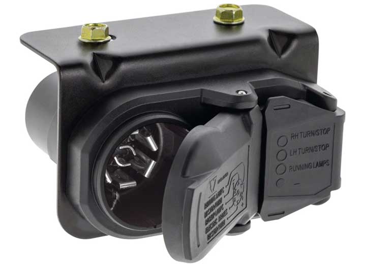 Draw-Tite WIRING CONNECTOR 7-WAY & 4-WAY FLAT VEHICLE ENDS & MOUNTING BRACKET KIT