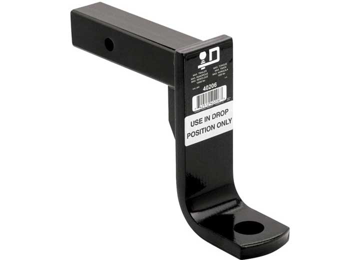 Draw-Tite Class V Hollow Shank Ball Mount - 8" Drop