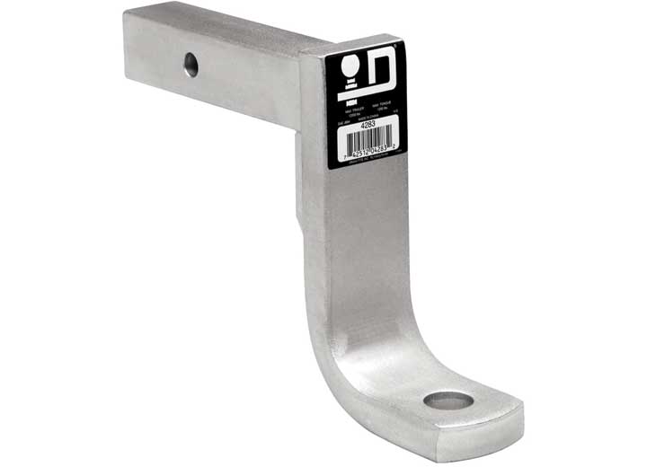 Draw-Tite Solid Shank Ball Mount - 7" Rise / 8" Drop