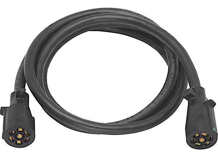 Draw-Tite DOUBLE ENDED 7-WAY MOLDED TRAILER END W/ 8FT CABLE