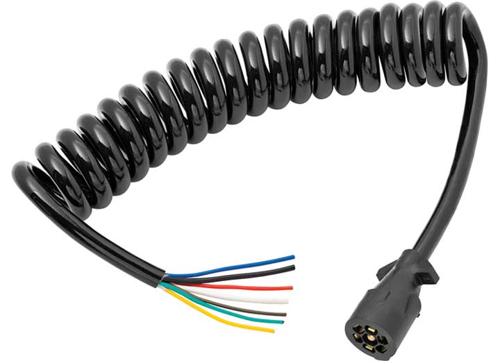 Draw-Tite COILED 7WAY 10FT MOLDED TRAILER CONNECTOR