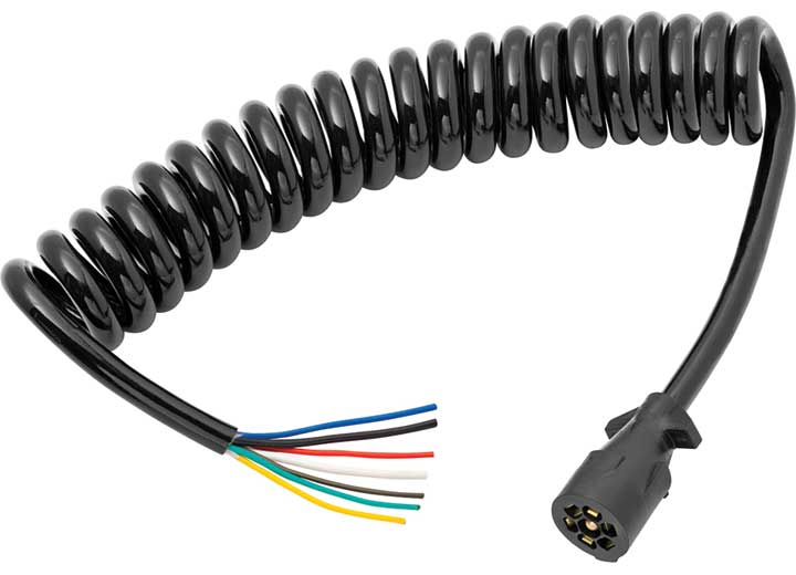 Draw-Tite COILED 7WAY 12FT MOLDED TRAILER CONNECTOR