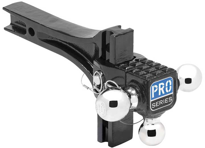 Draw-Tite CLS III/IV ADJUSTABLE TRI-BALL MOUNT W/STEP & 1 7/8IN/2IN/2 5/16IN CHROME BALLS