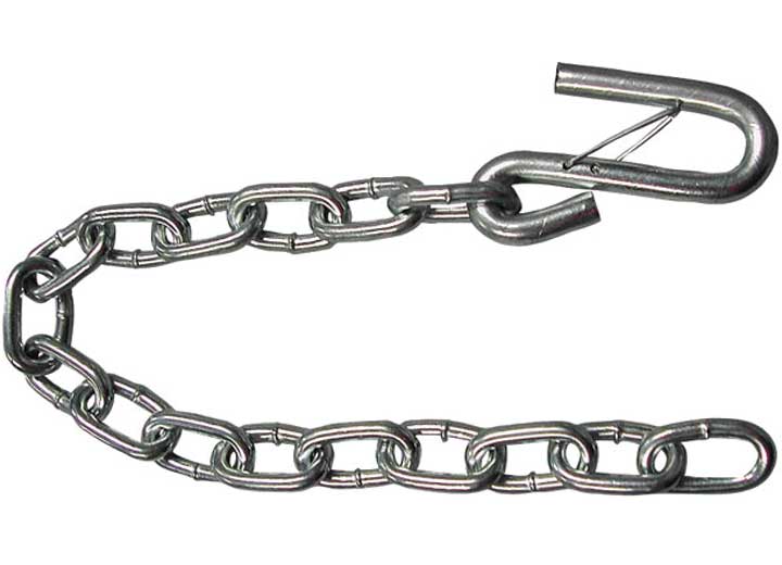 Draw-Tite SAFETY CHAIN - W LATCH S-HOOK (1) 1/4IN X 24IN GRADE 30, 5,000 LBS - BULK