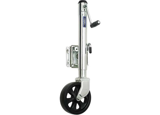 Draw-Tite (BULK-W/HARDWARE BAG)TRAILER JACK SWING AWAY MARINE - SINGLE WHEEL BOLT ON 1,500 LBS