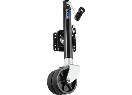 Draw-Tite TRAILER JACK 1500LB SWING-AWAY BOLT-ON 12IN TRAVEL 6IN DUAL WHEEL