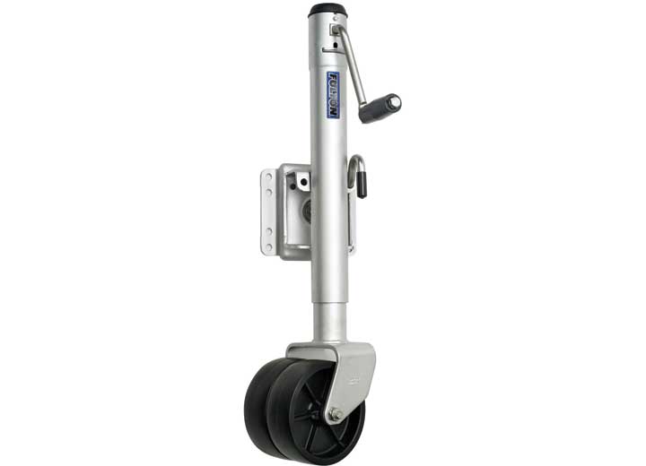 Draw-Tite (BULK-W/HARDWARE BAG)TRAILER JACK SWING AWAY MARINE - DUAL WHEEL BOLT ON 1,500 LBS
