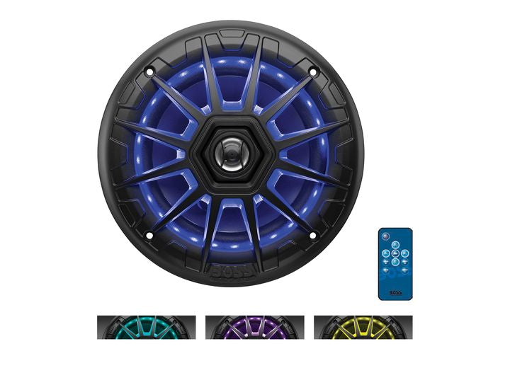 BOSS AUDIO SYSTEMS MRGB65B 6.5 INCH MARINE SPEAKERS - WEATHERPROOF, 200 WATTS