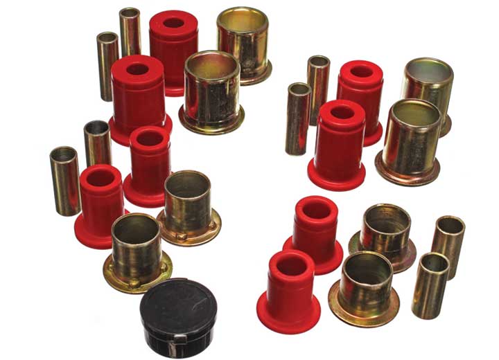 Energy Suspension REAR LEAF SPRING BUSHING SET-BLK,PERFORMANCE POLYURETHANE