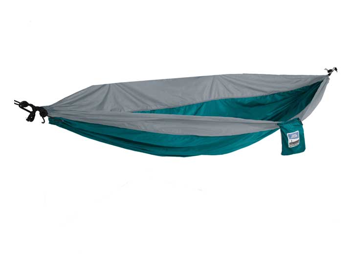 EQUIP 1P TRAVEL HAMMOCK - TURQUOISE/GRAY