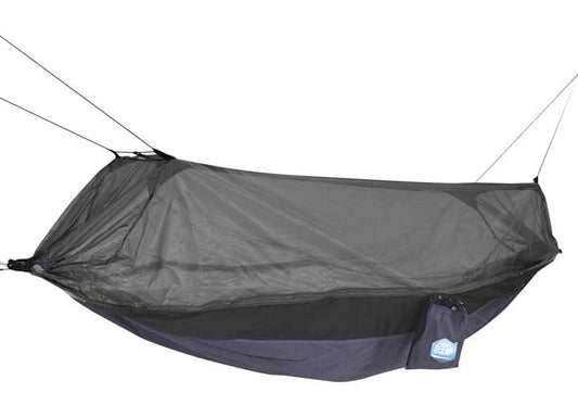 EQUIP MOSQUITO HAMMOCK - BLACK AND DARK GREY