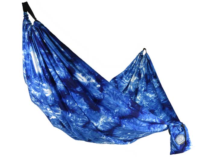 EQUIP 1P CRAFT DYED RECYCLED HAMMOCK - NAVY BLUE