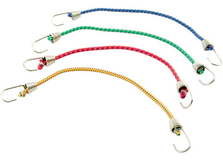 Erickson Manufacturing 4 PK 10IN MINI BUNGEY CORDS