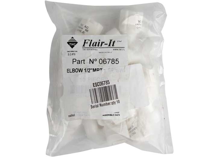 Esco Elkhart Supply Company ELBOW 1/2IN MPT X 1/2IN SWIVEL