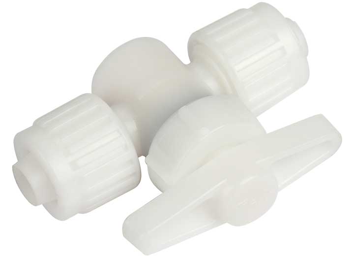 Esco Elkhart Supply Company FLAIR-IT STRAIGHT STOP VALVE 1/2P X 1/2P - BARCODED