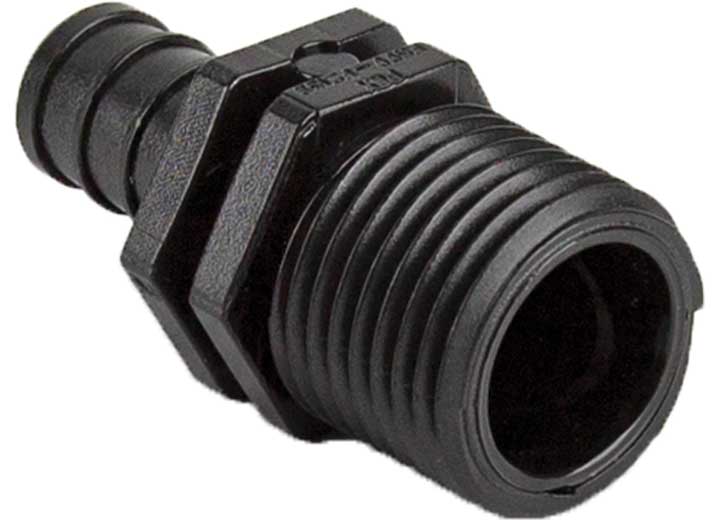 Esco Elkhart Supply Company ECOPOLY 1/2IN X 1/2IN MPT MALE ADAPTER - BARCODED