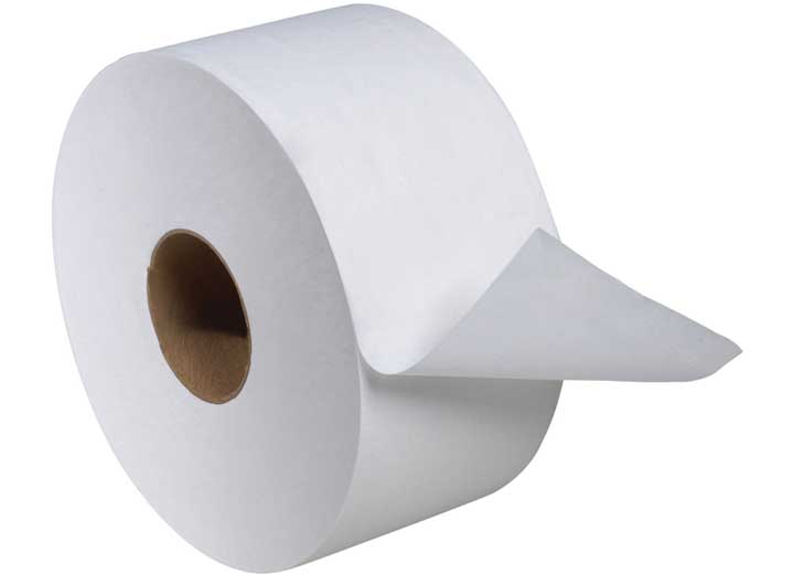 TORK ADVANCED MINI JUMBO BATH TISSUE ROLL, 2-PLY, 7.36IN DIAMETER, WHITE 12X751FT