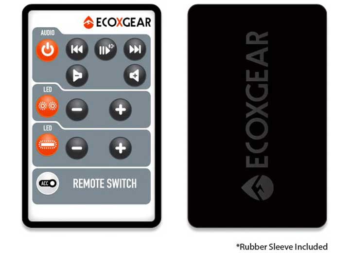 ECOXGEAR RF Remote Control for SoundExtreme Soundbars