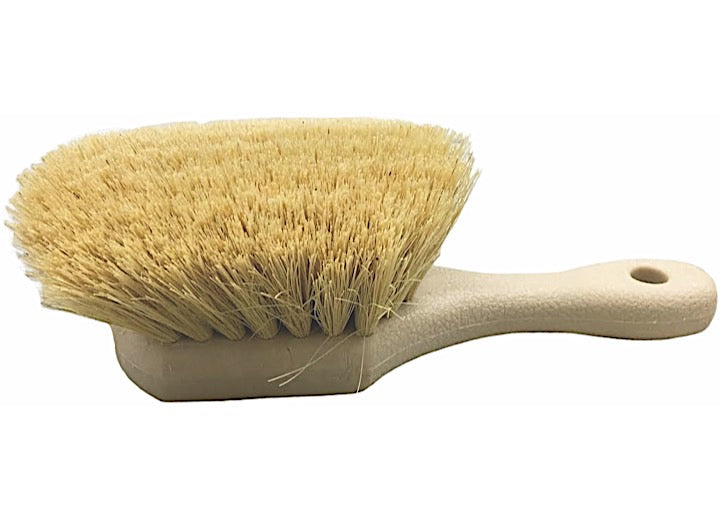Easy Reach Supply 8IN POLY BRISTLE FENDER BRUSH - YELLOW