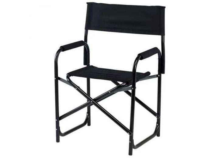 E-Z UP Directors Chair – Standard, Black