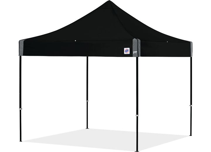 E-Z UP Eclipse 10' x 10' Shelter - Black Top / Black Steel Frame