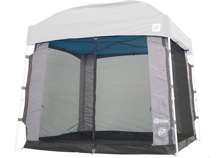 E-Z UP Screen Cube 5.4 for E-Z UP 10’x10’ Dome & Vista Shelters - Gray