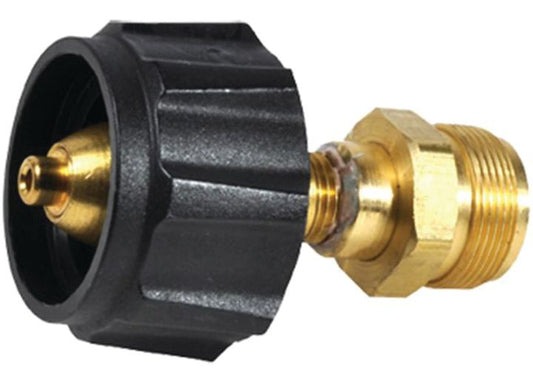 MR. HEATER PROPANE BULK CYLINDER ADAPTER WITH APPLIANCE END FITTING AND ACME NUT