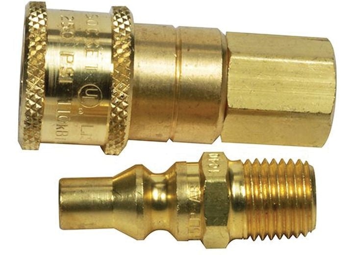 MR. HEATER PROPANE OR NATURAL GAS CONNECTOR & FULL FLOW MALE PLUG