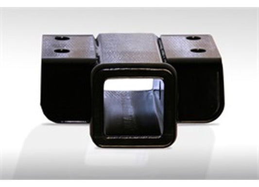 Fab Fours Inc. ELITE RANCH 2IN RECEIVER (FITS ALL FULL SIZE ELITE FRONT BUMPERS) MATTE BLACK